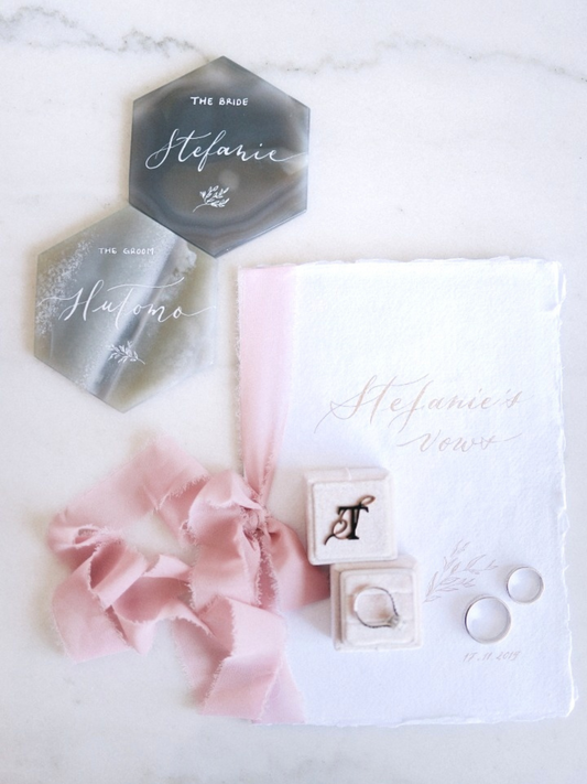 Custom Wedding Invitation | Hutomo & Stephanie