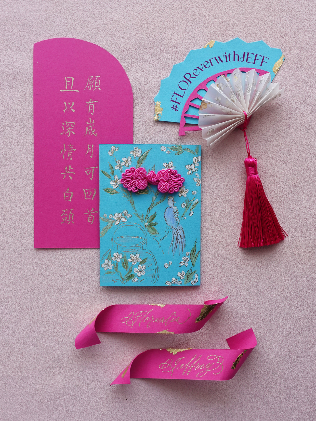 Custom Wedding Invitation | Jeffry & Florencia