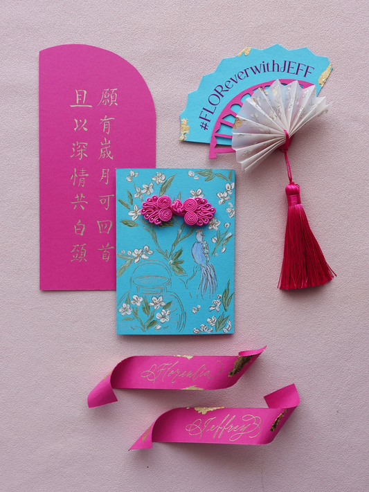 Custom Wedding Invitation | Jeffry & Florencia