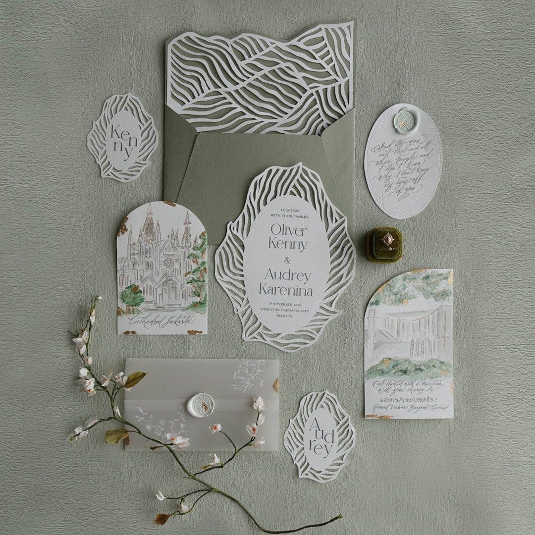 Custom Wedding Invitation