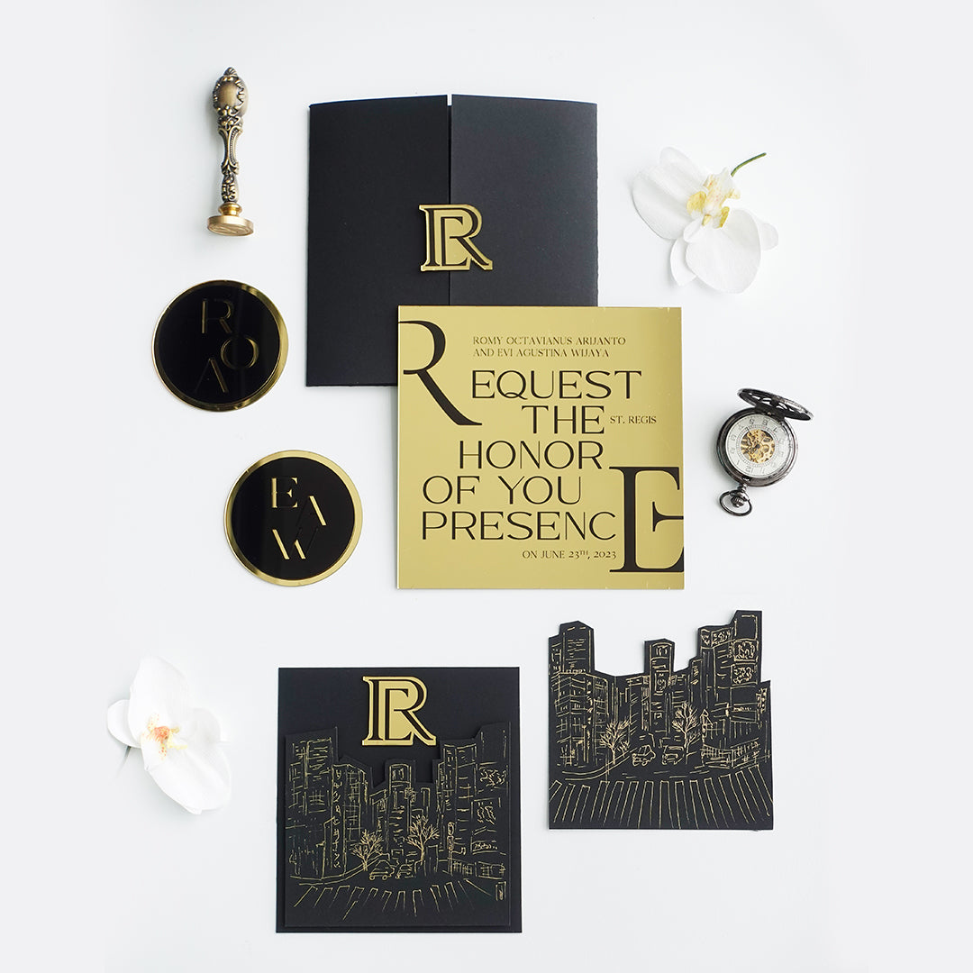 Custom Wedding Invitation