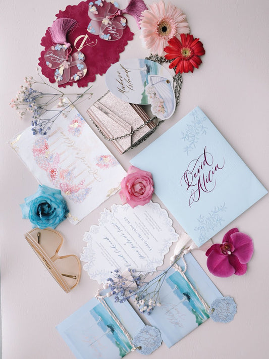 Handmade Invitation Keepsake | David & Alicia