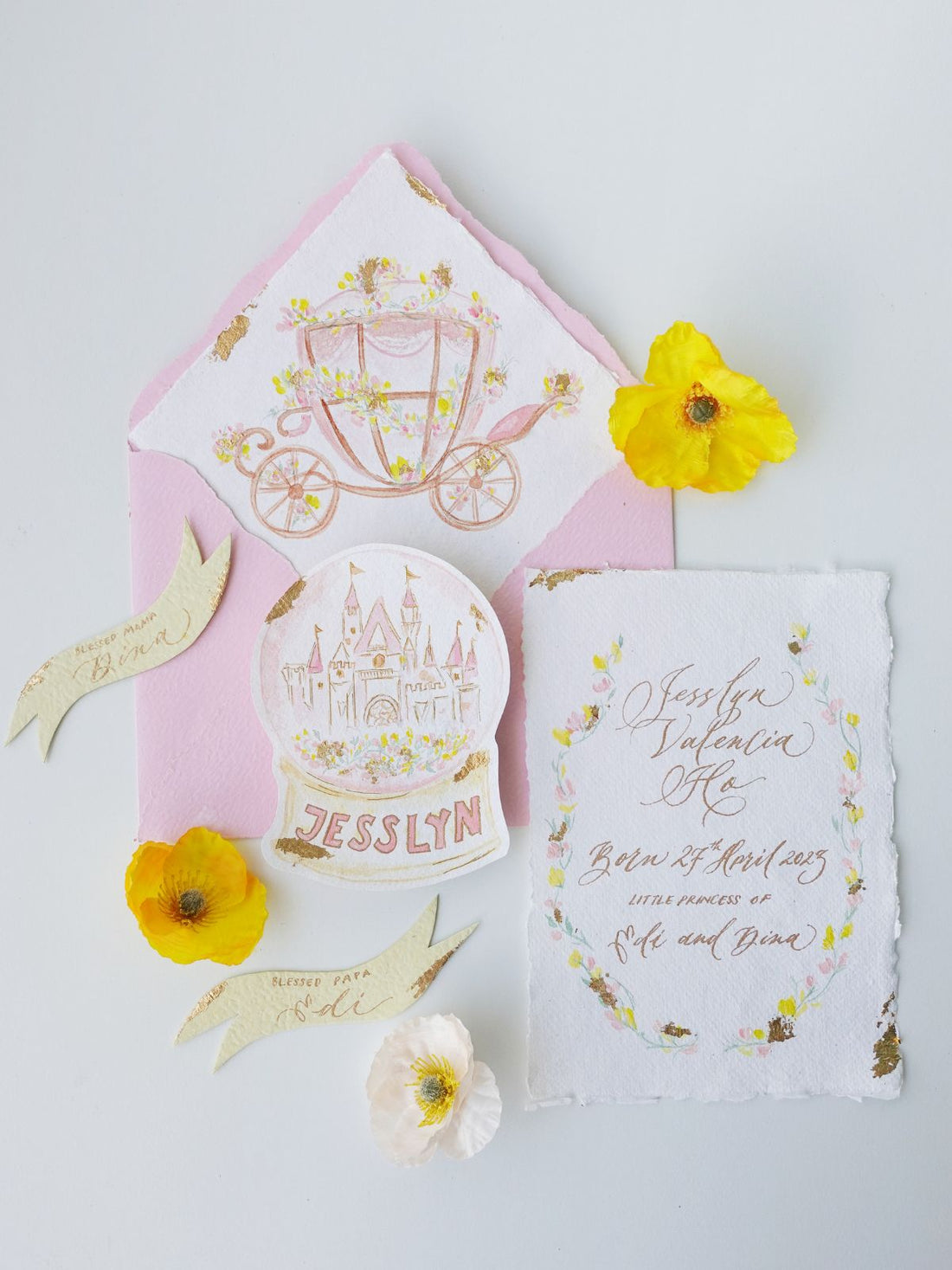 Birthday Calligraphy Keepsake | Jesslyn Valencia Ho