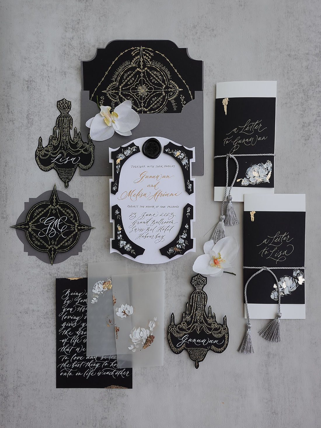 Custom Wedding Invitation | Gunawan & Melisa