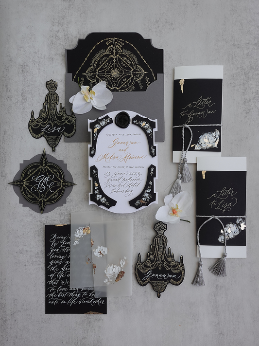 Custom Wedding Invitation | Gunawan & Melisa