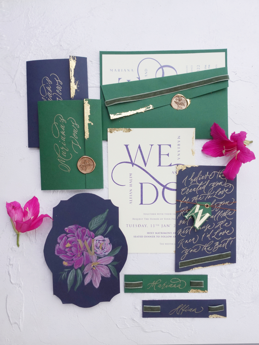 Custom Wedding Invitation | Alfian & Mariana