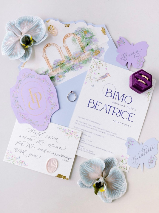 Custom Wedding Invitation | Bimo & Beatrice