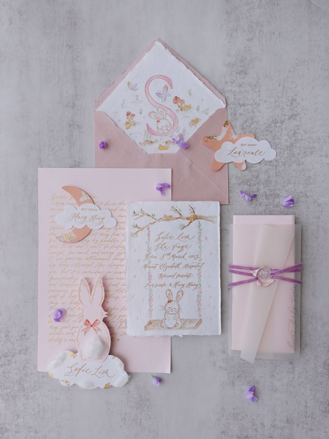 Birthday Calligraphy Keepsake | Sofie Lim Shu Faye